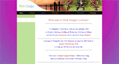 Desktop Screenshot of nickgudge.com